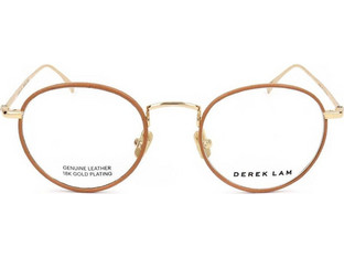 Derek Lam DL284 TAN Γυναικείος Σκελετός Γυαλιών Οράσεως Μεταλλικός Χρυσός