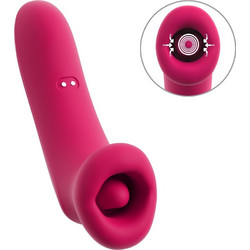 You2Toys Oral Fun Sucking Mouth Κλειτοριδικός Δονητής 14.5cm Ροζ