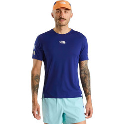The North Face Summit High Trail Graphic Ανδρικό Αθλητικό T-Shirt Μπλε NF0A8HW4NLV