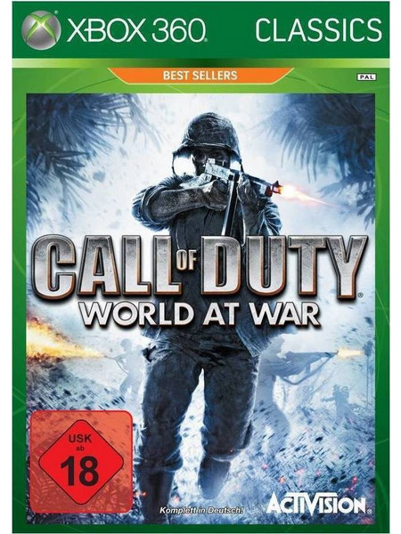 Call Of Duty: World at War Classics Edition Xbox 360