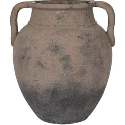 Eurolamp Πυθάρι Κασπώ Κεραμικό Καφέ 25x25.5x31cm 752-18023