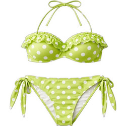 Lida Bikini Set Strapless Brazil Πράσινο 9-0267/9-0262