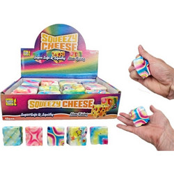 Jonotoys Cheese Squishy Διάφορα Χρώματα