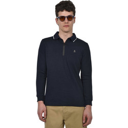Berto Lucci Ανδρική Μπλούζα Polo Μακρυμάνικη Navy Μπλε 07262-2609-5024