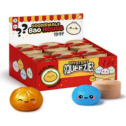 Puckator Foodiemals Bao House Squishy Dumpling Διάφορα Χρώματα