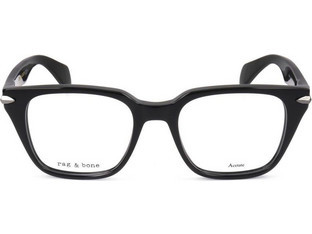 Rag & Bone RNB7023 807 Ανδρικός Σκελετός Γυαλιών Οράσεως Κοκάλινος Μαύρος