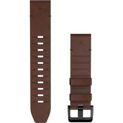 Garmin QuickFit 22 Λουράκι Σιλικόνης Walnut Leather / Black