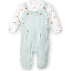 BiBaby Pretty Bunny Βρεφικό Σετ για Κορίτσι Λευκό Πράσινο Mint 60681