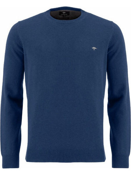 Fynch Hatton Ανδρική Πλεκτή Μπλούζα Navy Μπλε 1209300-680