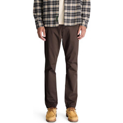 Timberland Ανδρικό Παντελόνι Chino Ελαστικό Slim Εφαρμογή Σοκολατί TBC0YH8HC35