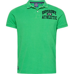 Superdry Vintage Superstate Ανδρική Αθλητική Μπλούζα Polo Πράσινη M1110349A-06E