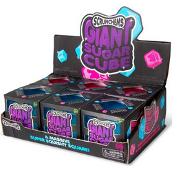 Tobar Scrunchems Giant Sugar Cube Jumbo Squishy Διάφορα Χρώματα