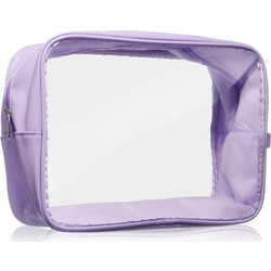 Notino Travel Collection Γυναικείο Νεσεσέρ 27.5x12.5x20cm Διαφανές Λιλά