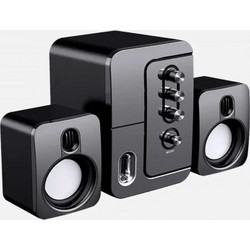 Ce Coorel X11 Ηχεία Υπολογιστή 2.1 10W με Bluetooth Μαύρα
