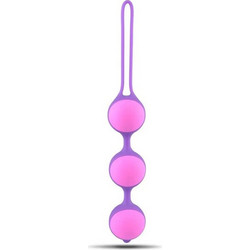 Toyz4lovers Enjoy Bi-Balls Triple Κολπικές Μπάλες Μωβ Ροζ