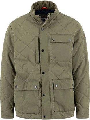 Fynch Hatton Ανδρικό Μπουφάν Χειμωνιάτικο Puffer Χακί 15092644-716