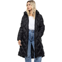 Splendid Γυναικείο Μπουφάν Χειμωνιάτικο Puffer Μακρύ Μαύρο 56-101-069
