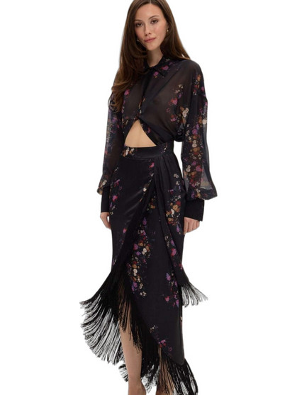 Ciel Concept Eliza Midi Φούστα Floral