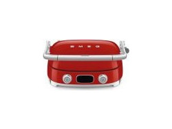 Smeg MGF01RDEU Τοστιέρα Γκριλιέρα με Κεραμικές Αποσπώμενες Πλάκες για 2 Τοστ 2000W