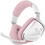 Corsair Void v2 Ασύρματο Gaming Headset Over Ear White Pink
