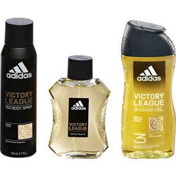 Adidas Victory League Case Eau de Toilette 100ml + Deodorant Spray 150ml + Shower Gel 250ml
