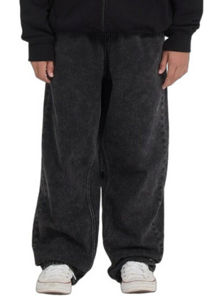 Volcom Freazy Ανδρικό Τζιν Παντελόνι Loose Εφαρμογή Μαύρο C1932600-BBK