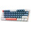 Machenike K500-B61 Μηχανικό Gaming Πληκτρολόγιο 60% με Custom Brown Διακόπτες RGB Blue White