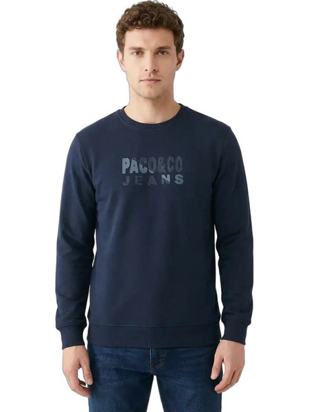 Paco & Co Ανδρικό Φούτερ Navy Μπλε 2681053