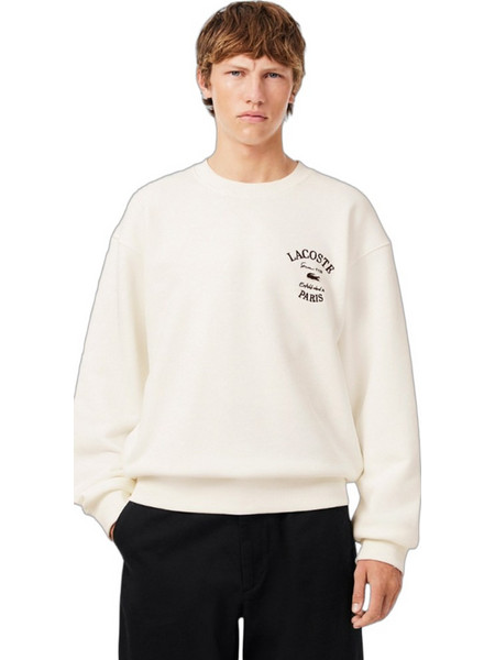 Lacoste Ανδρικό Φούτερ Μπεζ 3SH9785-70V