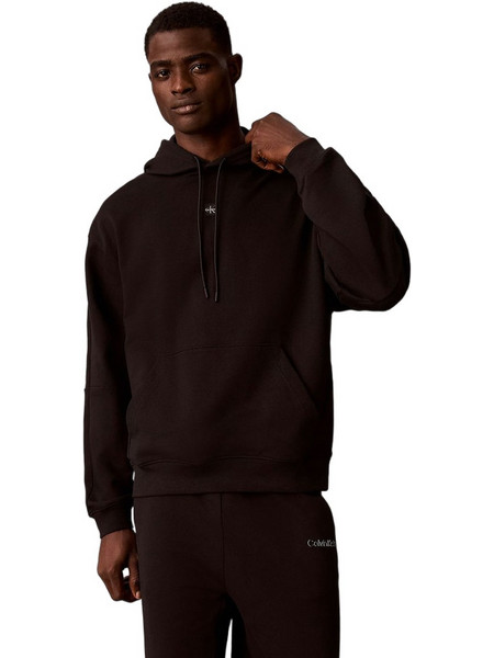 Calvin Klein Ανδρικό Φούτερ με Κουκούλα & Τσέπες Μαύρο LVGMF6W309-UB1