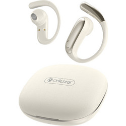 Celebrat W84 Ακουστικά Bluetooth In Ear Beige