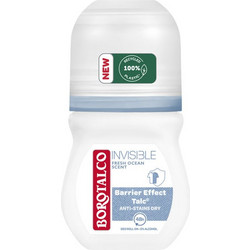 Borotalco Invisible Fresh Ocean Αποσμητικό Roll On 48h 50ml