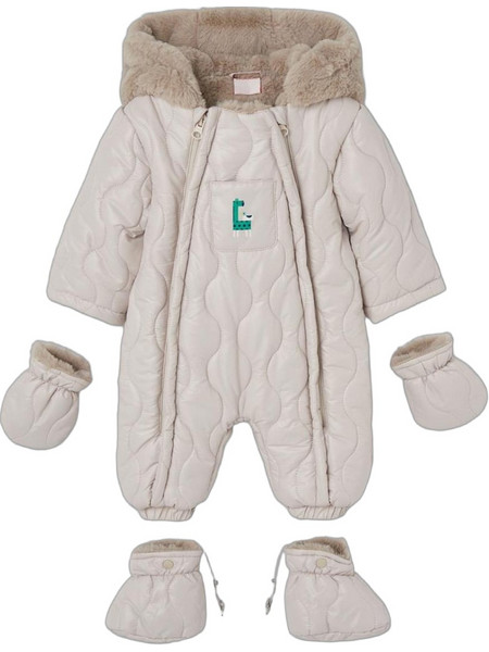 Boboli Φόρμα Εξόδου Μακρυμάνικη Μπεζ 264046-7425