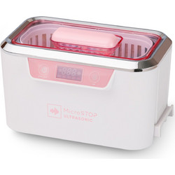 MicroStop MU-SMART Κλίβανος Υπερήχων Εργαλείων Νυχιών 800ml 60W Ροζ
