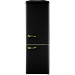 Robin RB-315 Ψυγειοκαταψύκτης 330lt Full No Frost Υ190.1xΠ60xΒ69.4cm Μαύρος