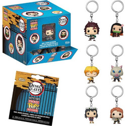 Funko Pocket Pop! Keychain Mystery Demon Slayer Kimetsu no Yaiba 12τμχ