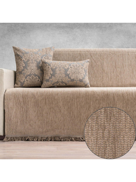 Cotone Ριχτάρι Τετραθέσιου Καναπέ 170x340 Siena 2 Μπεζ