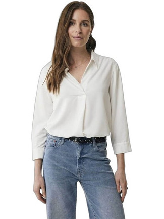 Mexx Γυναικείο Χειμερινό Top Λευκό MF007503343W