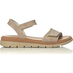 Sunshine Γυναικεία Σανδάλια Suede Ανατομικά Μπεζ 270030