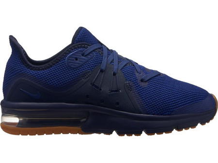 Nike Air Max Sequent 3 Παιδικά Αθλητικά Παπούτσια για Τρέξιμο Navy Μπλε 922884-402