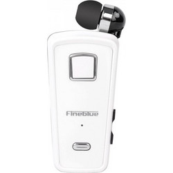 Fineblue F980 Ακουστικό Bluetooth In Ear Πέτου White