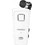 Fineblue F980 Ακουστικό Bluetooth In Ear Πέτου White