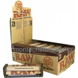 Κουτί με 12 μηχανές στριφτού Raw Ecoplastic 79mm (για μεσαία 1 & 1/4) 1.11 το ένα