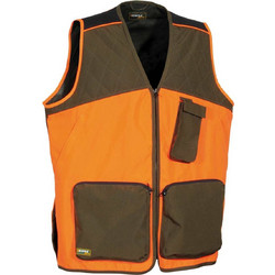 Κυνηγετικό Γιλέκο Cofra Zivat clay brown/orange