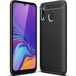 Θήκη Forcell Carbon για Samsung A305 Galaxy A30 Back Cover Black