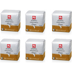 Illy Κάψουλες Espresso Monoarabica Ethiopia Box Συμβατές με Μηχανή Illy iperEspresso 108τμχ