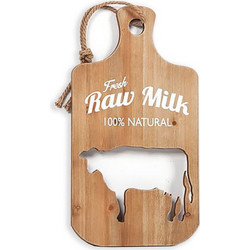 Διακοσμητική Βάση Κοπής Με Print Raw Milk Zaros Pi278