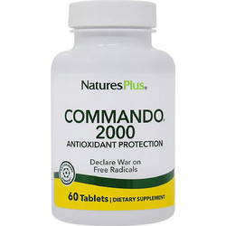 Nature's Plus Commando 2000 60 Ταμπλέτες