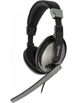 SBOX Gaming Headset On Ear Black Grey