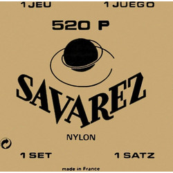 Savarez 520P Red Σετ 6 Χορδές Κλασικής Κιθάρας Nylon Hard Tension